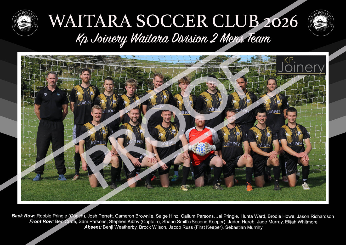 WSC KP Joinery Div 2 Mens
