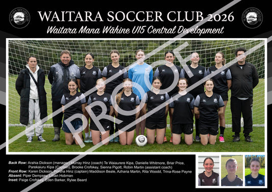 WSC Mana Wahine U15 2026